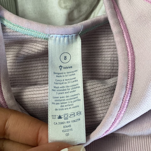ivivva sport bra set! super cute colors and great condition! - Picture 3 of 4